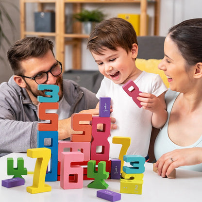 Kulematik® Ahşap Somut Matematik Seti – Montessori Tarzı Toplama & Çıkarma Öğren